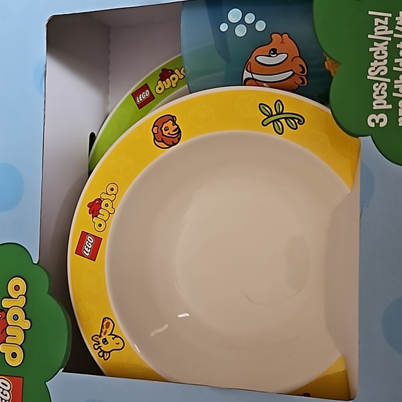 Lego duplo 3pc tableware - Picture 4 of 4
